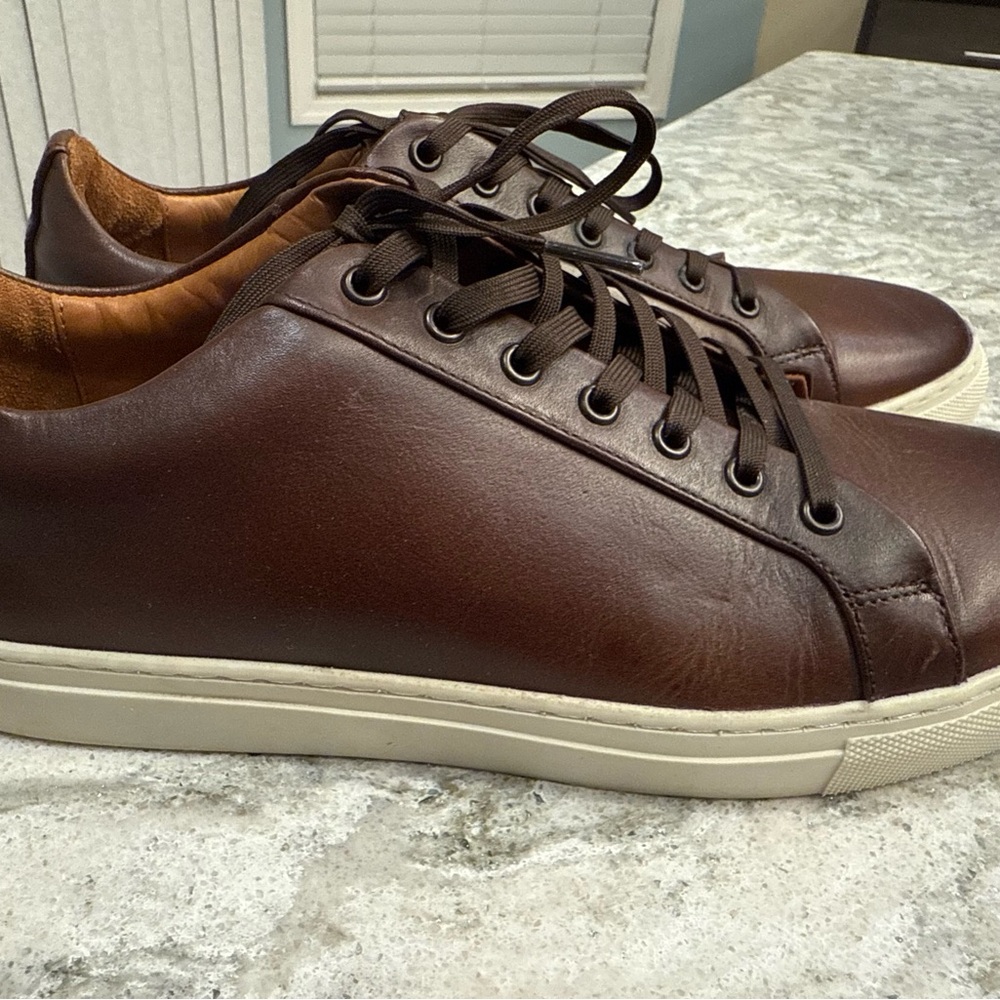 Thursday Boot Company Rich Brown Leather Sneakers